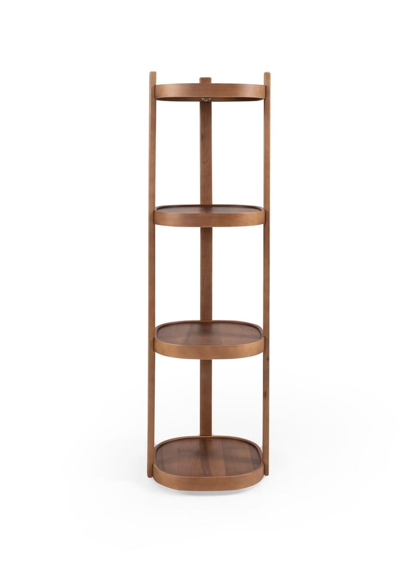 Reghum Bokhylla 42x150x42 cm - Valnöt - Förvaring - Hylla - Hyllplan & hyllkonsol
