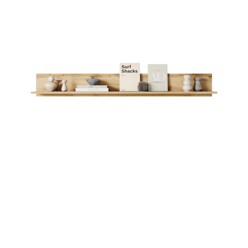 Sherie Väghylla 139 cm, brun