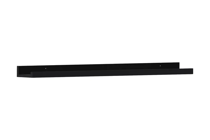 Black Shelf Tavelhylla MDF 90 cm, Svart
