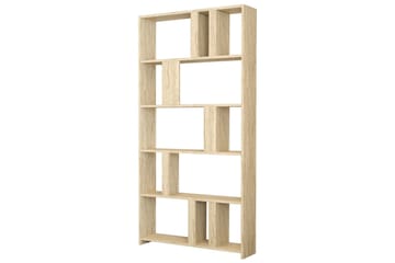 Timiza Bokhylla 90 cm i Ek - Beige - Förvaring - Hylla - Bokhylla