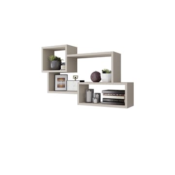 Triorana Vägghylla 87 cm - beige - Förvaring - Hylla - Hyllplan & hyllkonsol