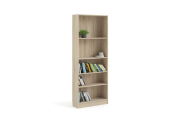 Trysil Bokhylla 79 cm i Ek - Beige - Förvaring - Hylla - Bokhylla
