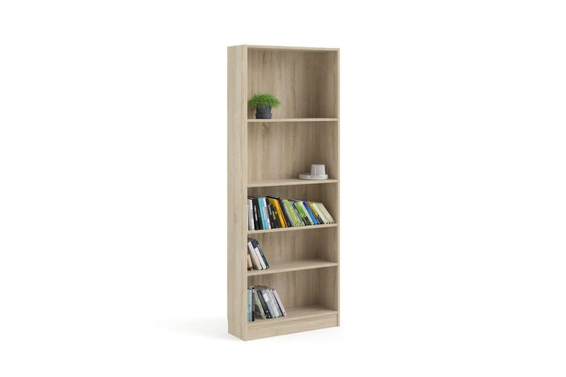 Trysil Bokhylla 79 cm i Ek - Beige - Förvaring - Hylla - Bokhylla