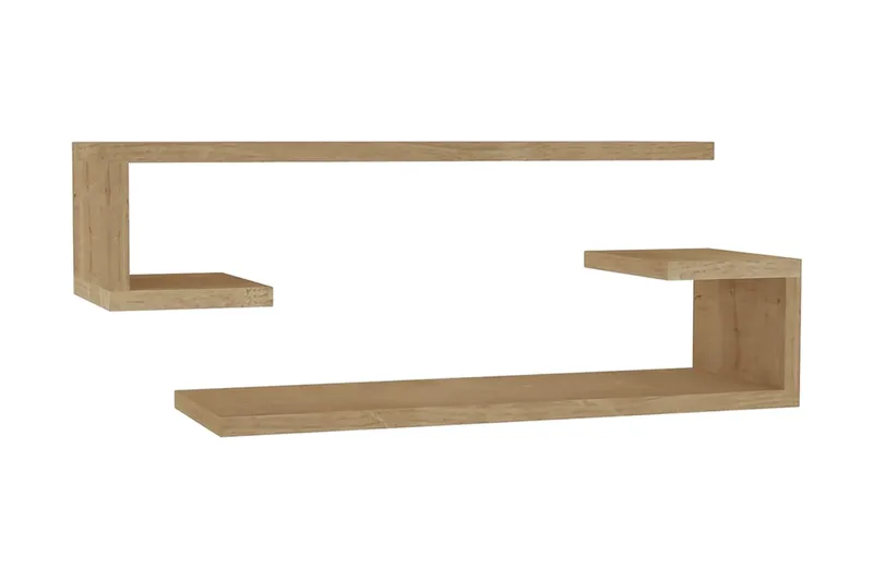 Andifli Vägghylla 60x15 cm - Grön - Förvaring - Hylla - Vägghylla