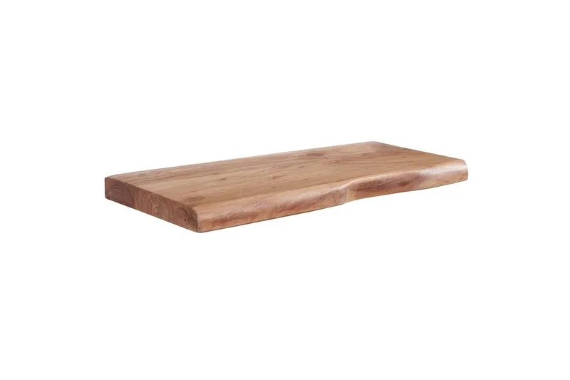 Vägghylla Wohnling träkant, massivt trä, flytande hylla, lantlig stil 60 cm, 60 cm