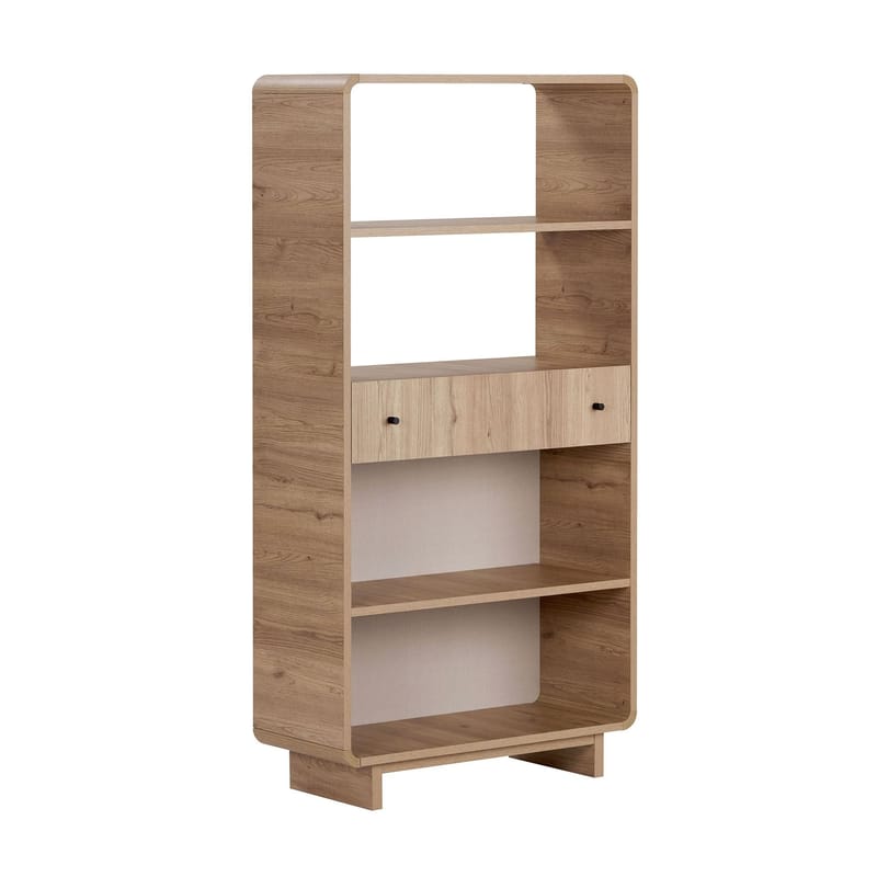 Zavio Bokhylla 78 cm i Trä, Brun