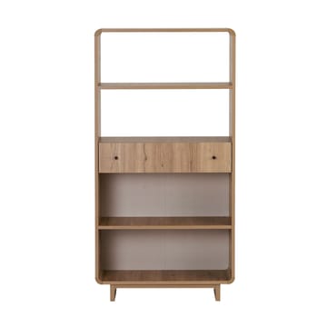 Zavio Bokhylla 78x153x34 cm - Ek - Förvaring - Hylla - Bokhylla