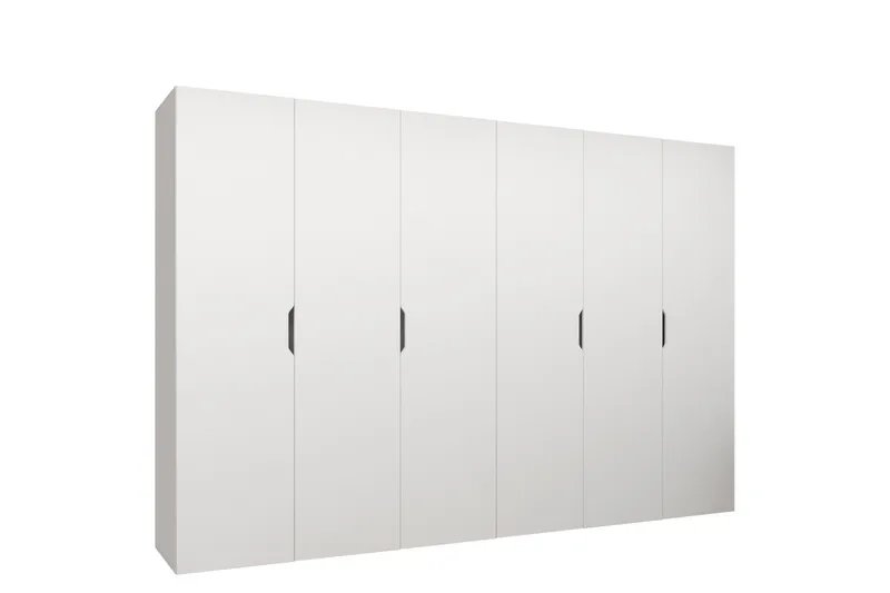 Abano Garderob 52x202 cm - Vit - Förvaring - Klädförvaring - Garderob & garderobssystem