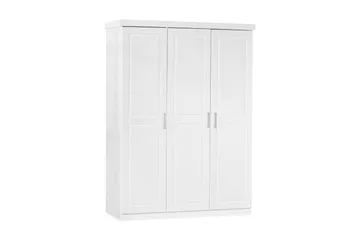 Bailey Garderob 140 cm - Vit - Förvaring - Klädförvaring - Garderob & garderobssystem