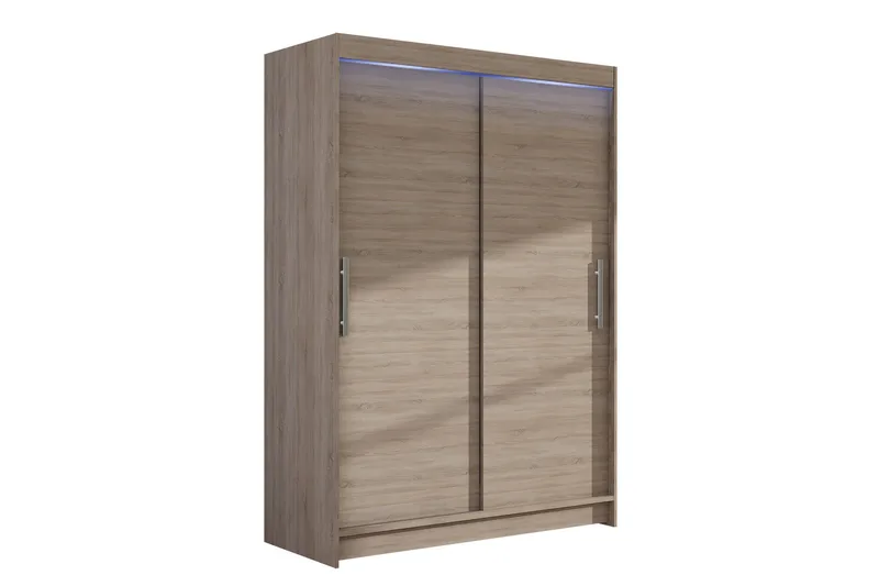 Biscayne Garderob 120x200 cm - Beige - Förvaring - Klädförvaring - Garderob & garderobssystem