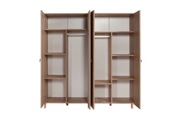 Brokind Garderob 180 cm - Brun/Orange - Förvaring - Klädförvaring - Garderob & garderobssystem