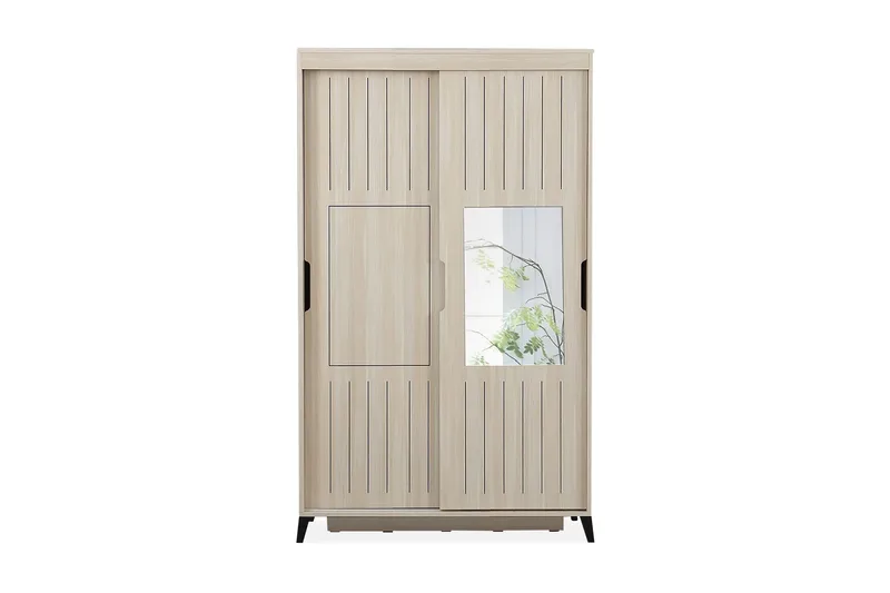 Comfortale Garderob 120, Ljus Trä
