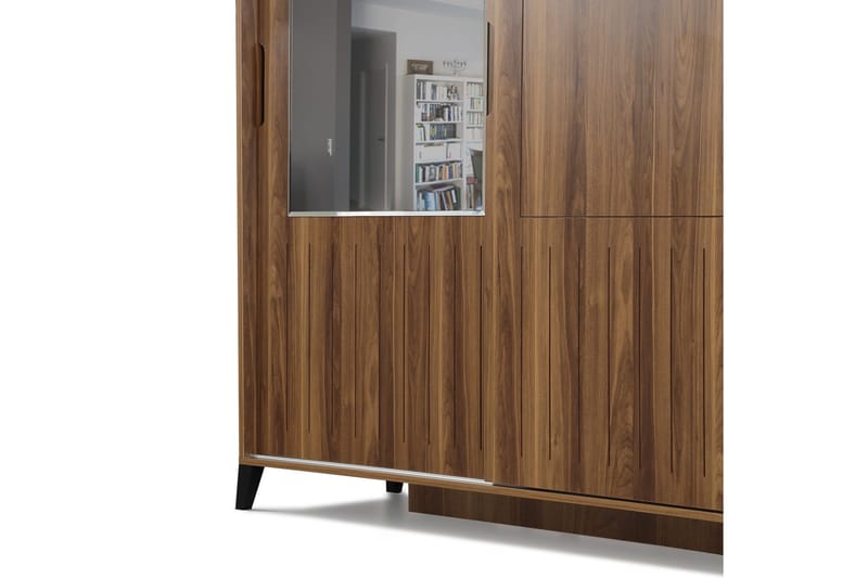 Comfortale Garderob 120 - Valnöt - Förvaring - Klädförvaring - Garderob & garderobssystem
