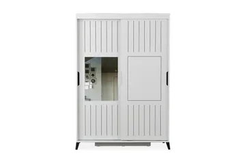 Comfortale Garderob 120 - Vit - Förvaring - Klädförvaring - Garderob & garderobssystem