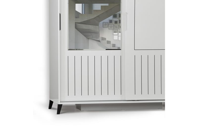 Comfortale Garderob 140 - Vit - Förvaring - Klädförvaring - Garderob & garderobssystem