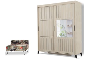 Comfortale Garderob 170 - Ljus Trä - Förvaring - Klädförvaring - Garderob & garderobssystem