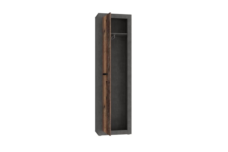 Dolnis Garderob 34x54 cm - Brun/Grå - Förvaring - Klädförvaring - Garderob & garderobssystem
