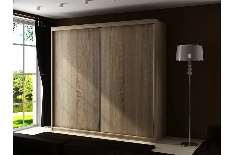 Dunkra Garderob 200x200 cm - Beige - Förvaring - Klädförvaring - Garderob & garderobssystem