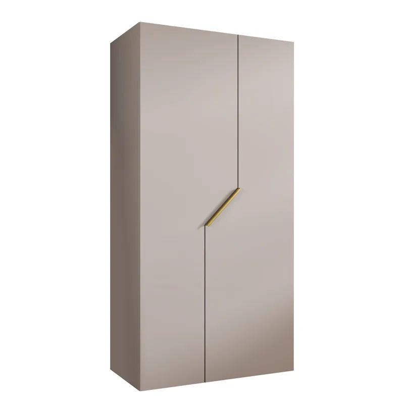 Eikra Garderob 100 cm - cashmere, guld - Förvaring - Klädförvaring - Garderob & garderobssystem