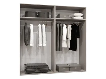 Eikra Garderob 200 cm - cashmere - Förvaring - Klädförvaring - Garderob & garderobssystem