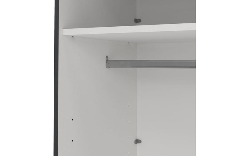 Elvos Garderob 179x220 cm - Grå - Förvaring - Klädförvaring - Garderob & garderobssystem