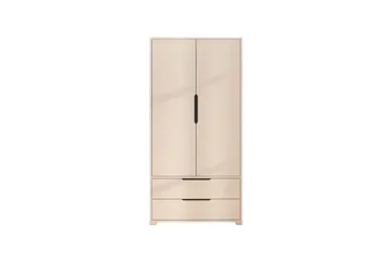 Florai Garderobdsskåp 90x183 cm - Vit - Förvaring - Klädförvaring - Garderob & garderobssystem - Klädskåp & fristående garderob