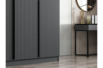 Fruitland Garderob 135 cm - Antracit - Förvaring - Klädförvaring - Garderob & garderobssystem
