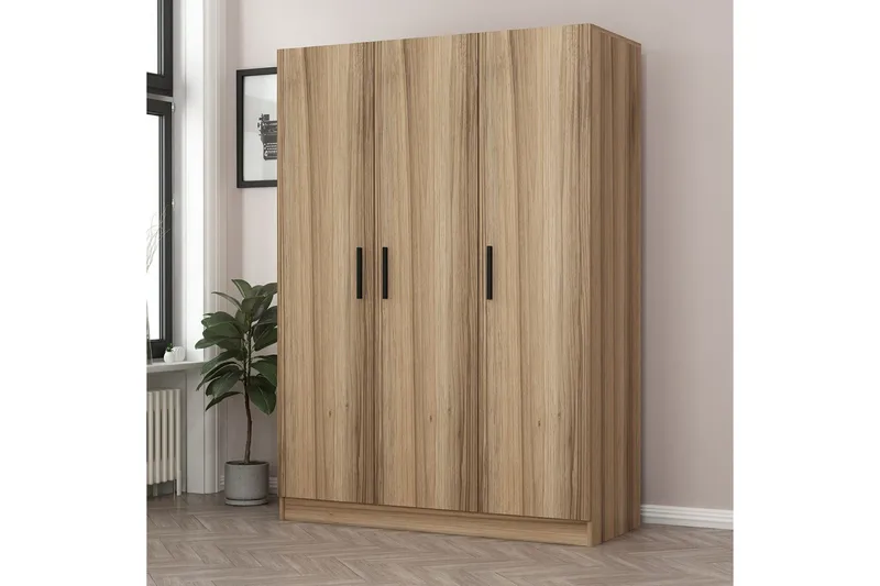 Fruitland Garderob 135 cm - Ek - Förvaring - Klädförvaring - Garderob & garderobssystem