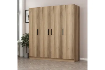 Fruitland Garderob 180 cm - Brun - Förvaring - Klädförvaring - Garderob & garderobssystem