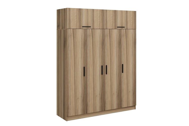 Fruitland Garderob 180 cm - Brun - Förvaring - Klädförvaring - Garderob & garderobssystem