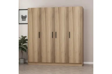 Fruitland Garderob 180 cm - Brun - Förvaring - Klädförvaring - Garderob & garderobssystem