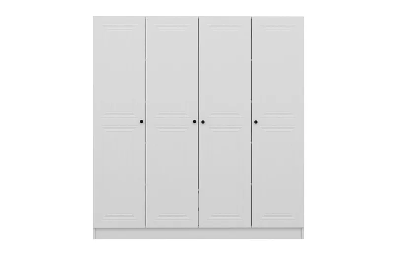 Fruitland Garderob 180 cm - Vit - Förvaring - Klädförvaring - Garderob & garderobssystem