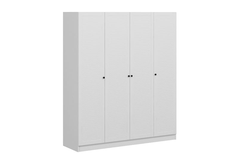 Fruitland Garderob 180 cm - Vit - Förvaring - Klädförvaring - Garderob & garderobssystem