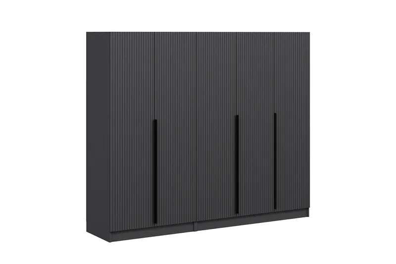 Fruitland Garderob 225 cm - Antracit - Förvaring - Klädförvaring - Garderob & garderobssystem