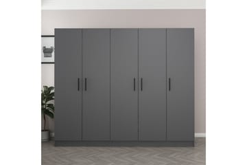 Fruitland Garderob 225 cm - Antracit - Förvaring - Klädförvaring - Garderob & garderobssystem