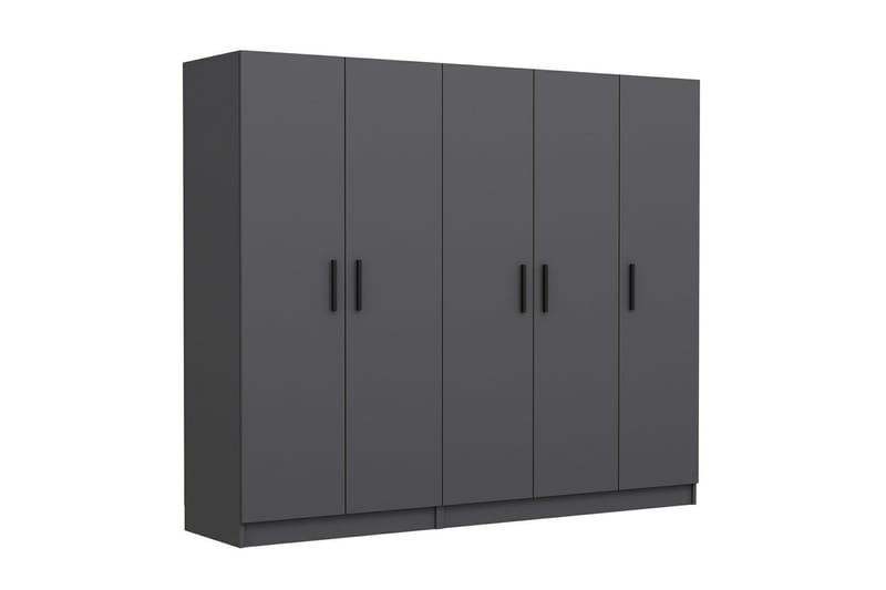 Fruitland Garderob 225 cm - Antracit - Förvaring - Klädförvaring - Garderob & garderobssystem