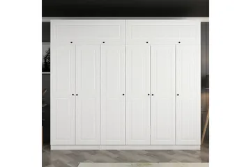 Fruitland Garderob 270 cm - Vit - Förvaring - Klädförvaring - Garderob & garderobssystem