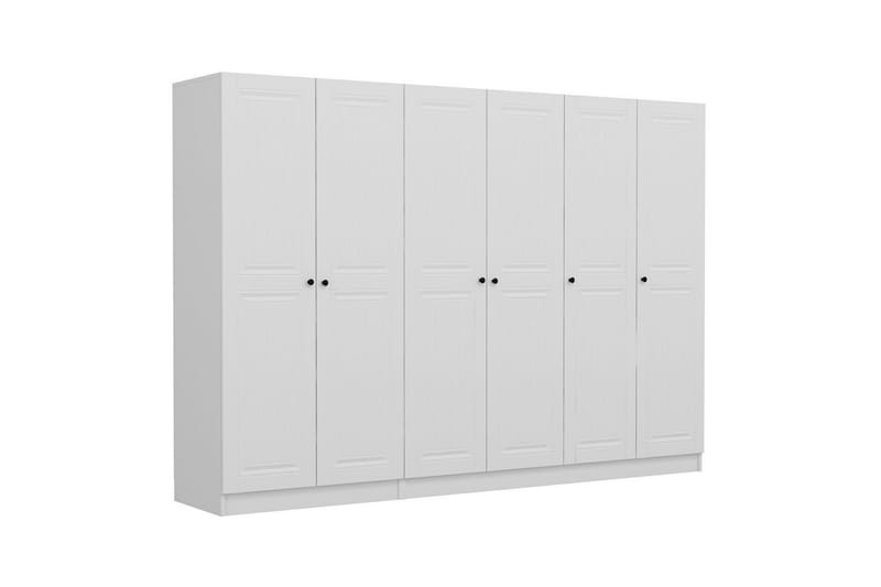 Fruitland Garderob 270 cm - Vit - Förvaring - Klädförvaring - Garderob & garderobssystem