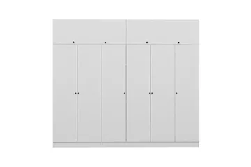 Fruitland Garderob 270 cm - Vit - Förvaring - Klädförvaring - Garderob & garderobssystem