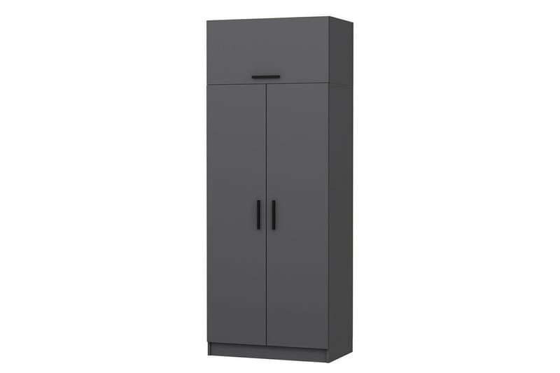 Fruitland Garderob 90 cm - Antracit - Förvaring - Klädförvaring - Garderob & garderobssystem