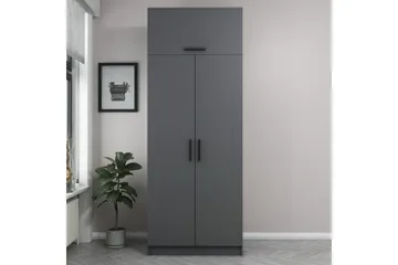 Fruitland Garderob 90 cm - Antracit - Förvaring - Klädförvaring - Garderob & garderobssystem
