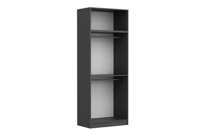 Fruitland Garderob 90 cm - Antracit - Förvaring - Klädförvaring - Garderob & garderobssystem