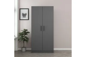Fruitland Garderob 90 cm - Antracit - Förvaring - Klädförvaring - Garderob & garderobssystem