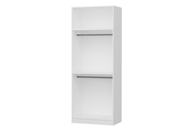 Fruitland Garderob 90 cm - Vit - Förvaring - Klädförvaring - Garderob & garderobssystem