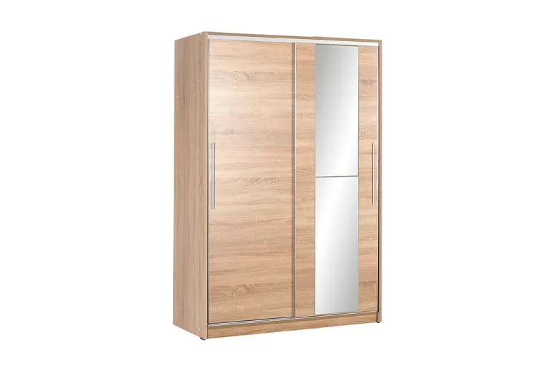 Garderob 120x182 cm - Natur - Förvaring - Klädförvaring - Garderob & garderobssystem