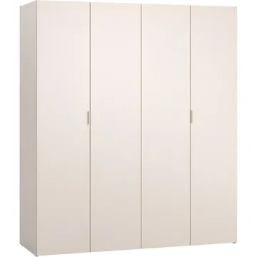 Garderob 4 You Fresh 4 Dörrar - Sandbeige, 206 cm - Förvaring - Klädförvaring - Garderob & garderobssystem - Klädskåp & fristående garderob