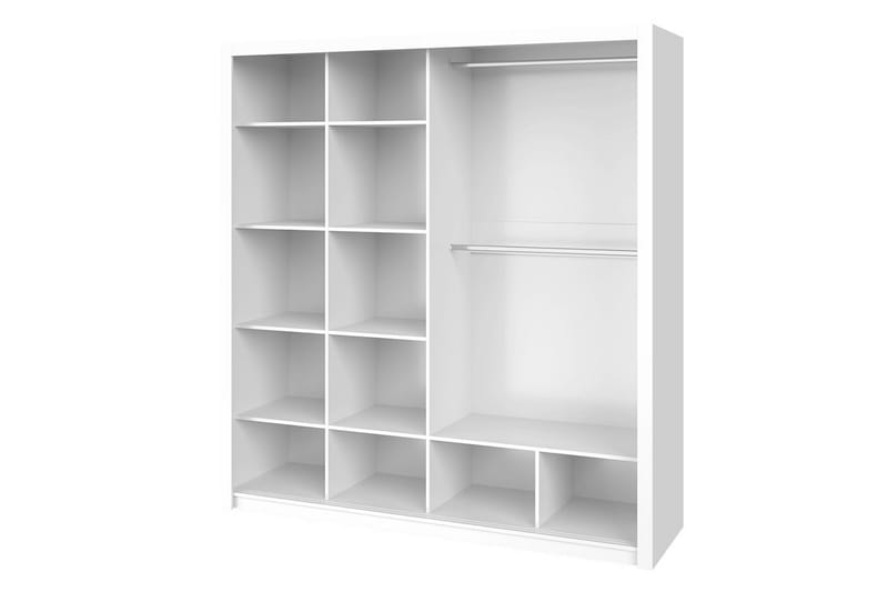 Julissa Garderob 200 cm - Natur - Förvaring - Klädförvaring - Garderob & garderobssystem