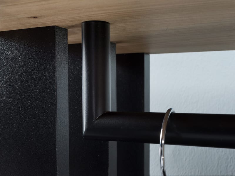 Kennard Garderob med spegel 100 cm - brun - Förvaring - Klädförvaring - Garderob & garderobssystem