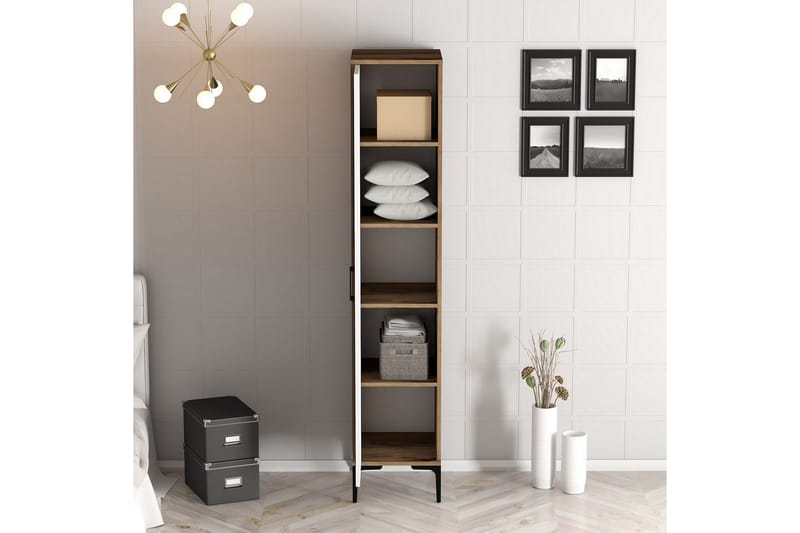 Kumsal Garderob 40 cm - Vit - Förvaring - Klädförvaring - Garderob & garderobssystem