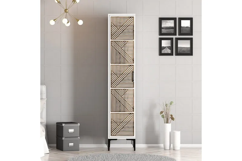 Kumsal Garderob 40x47,5 cm - Vit - Förvaring - Klädförvaring - Garderob & garderobssystem